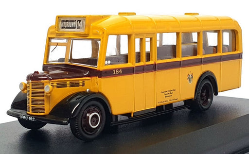 Oxford Diecast 1/76 Scale 76OWB009 - Bedford OWB Bus R14 Bournemouth Corp.