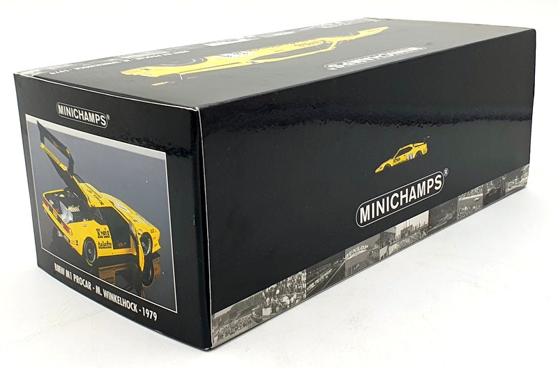 Minichamps 1/18 Scale 180 792981 - EMPTY BOX ONLY - 1979 BMW M1 Procar #81