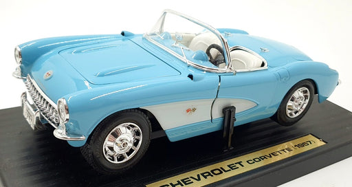 Road Tough 1/18 Scale Diecast 92018 - 1957 Chevrolet Corvette - Turquoise