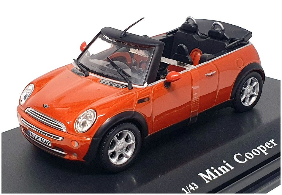 Miniatures montées - Mini Cooper S Orange 1/43 Burago - Cdiscount