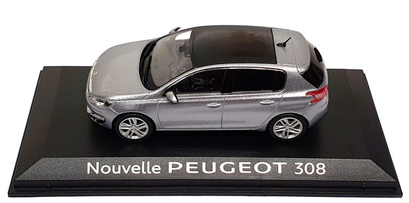 Norev 1/43 Scale Diecast 473808 - Nouvelle Peugeot 308 - Met Grey