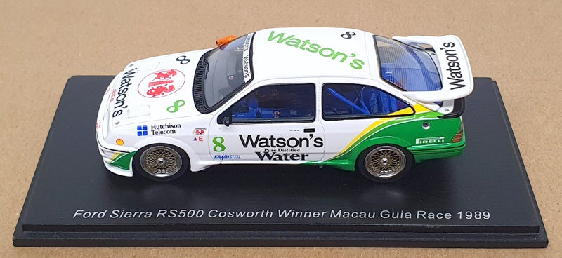 Spark 1/43 Scale 43MC89 - Ford Sierra RS500 Cosworth #8 Winner Macau Guia 1989