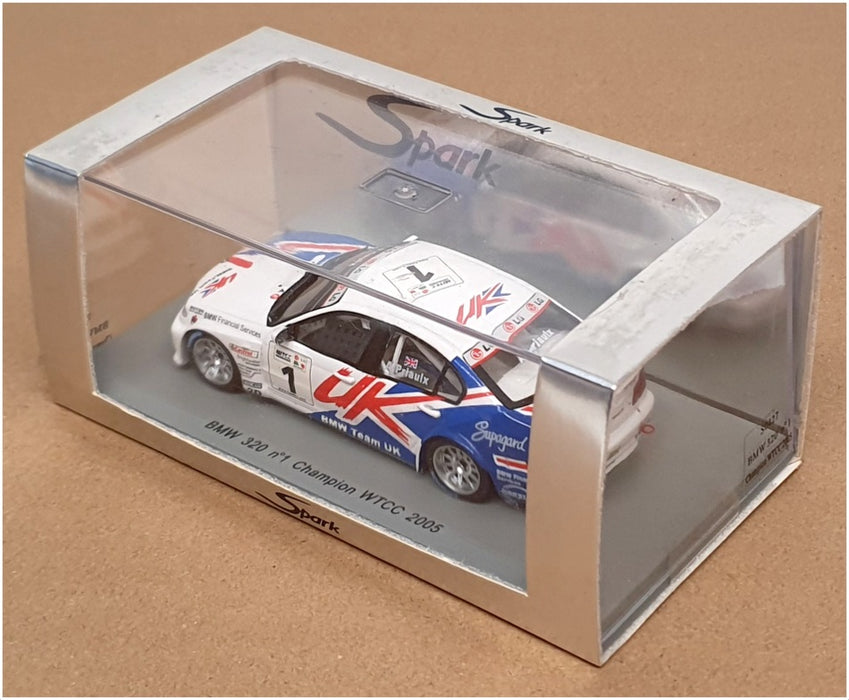 Spark Model 1/43 Scale S0427 - BMW 320 #1 Champion WTCC 2005 A. Priauix