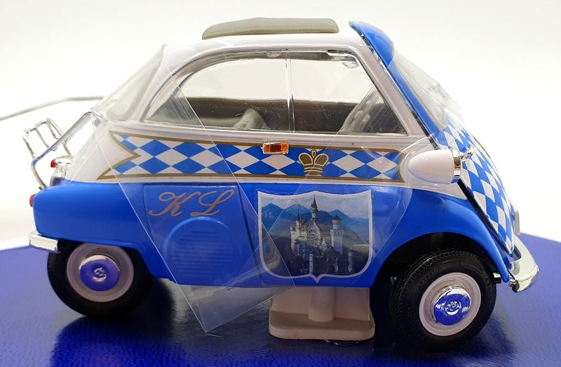 Revell 1/18 Scale Diecast 08972 - BMW Isetta 250 King Ludwig II - White/Blue