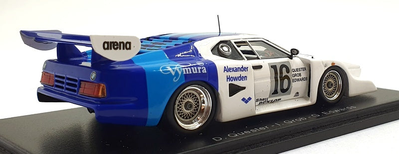 Spark 1/43 Scale S6418 - BMW M1 #16 24h Le Mans 1979