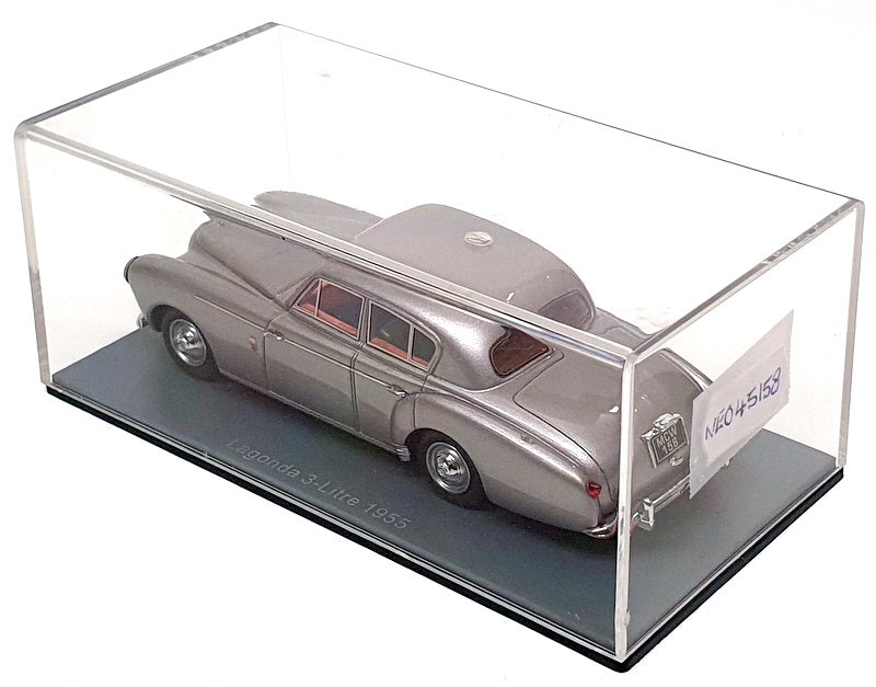 NEO 1/43 Scale Resin NEO45158 - 1955 Lagonda 3Ltr - Met Grey