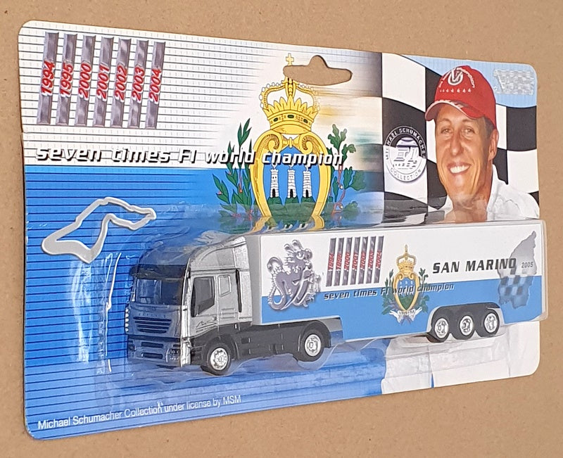 Adtruck 52644 - Iveco Stralis Truck San Marino 2005 Michael Schumacher