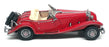 Franklin Mint 1/24 Scale 4724 - Mercedes 500K Special Roadster - Red