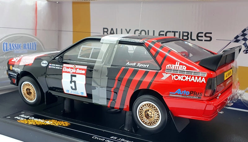 Sun Star 1/18 Scale 4257 - Audi Quattro A2 Ardennes 1986 #5 Bosch/Bond LE