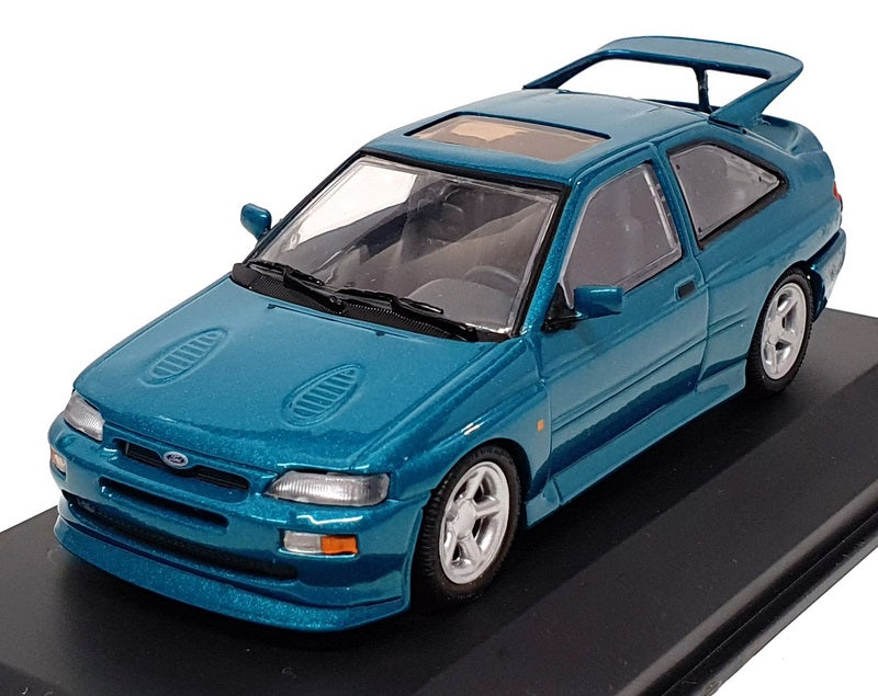 Minichamps 1/43 Scale 433 082106 - 1992 Ford Escort Cosworth - Met Blue