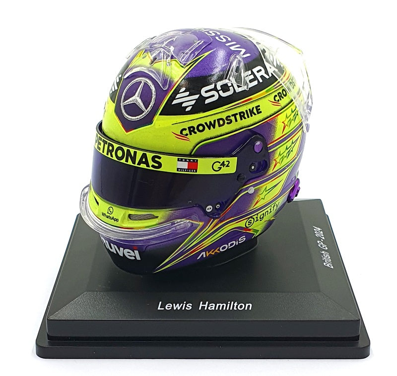 Spark Model 1/5 Scale 5HF145 - F1 Helmet Mercedes AMG Lewis Hamilton '24 British