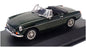 Minichamps 1/43 Scale 431 131031 - 1962 MG MGB Roadster - BRG