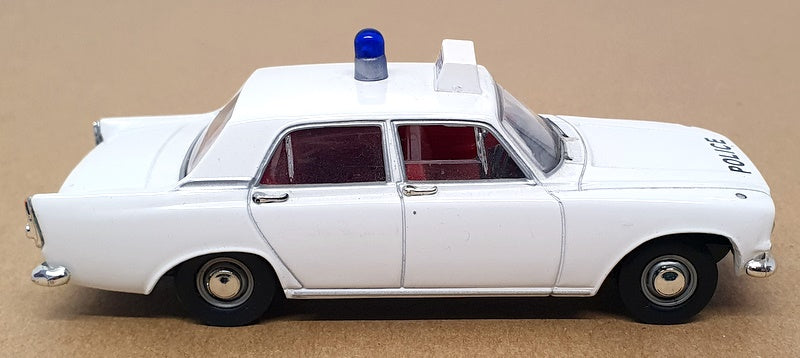 Corgi 1/43 Scale 00502 - Ford Zephyr 6 Mk3 Police Z Cars - White