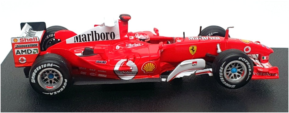 Hot Wheels 1/43 Scale B6206 - F1 Ferrari F2004 M'Boro #1 M. Schumacher - Red