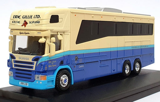 Oxford Diecast 1/76 Scale 76SCA01HB - Scania Oakley Horsebox (Eric Gillie) 