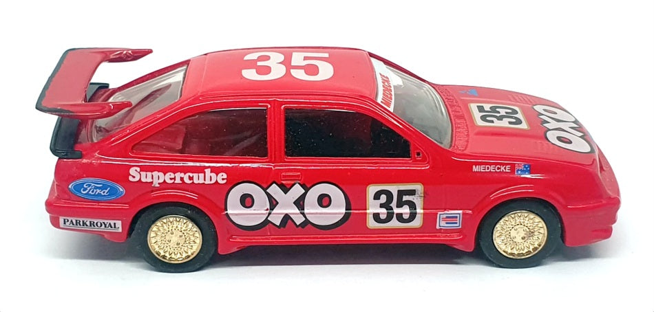 Trax 1/43 Scale 8022 - Ford Sierra RS Cosworth #35 (Miedecke OXO) Red