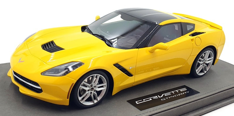 BBR 1/18 Scale Resin P1864BCH - Chevrolet Corvette Stingray - Yellow