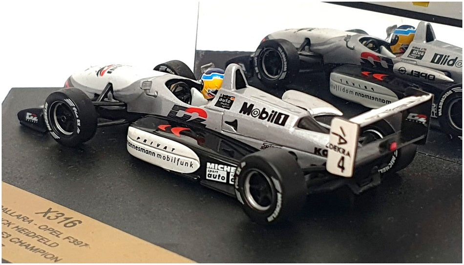 Onyx 1/43 Scale X316 - Dallara Opel F397 German F3 Champion 1997 #4 N.Heidfeld