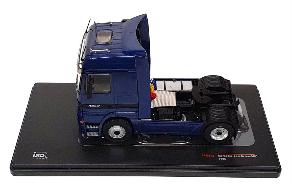 Ixo 1/43 Scale TR121.22 - 1995 Mercedes Benz Actros MP1 Truck - Blue