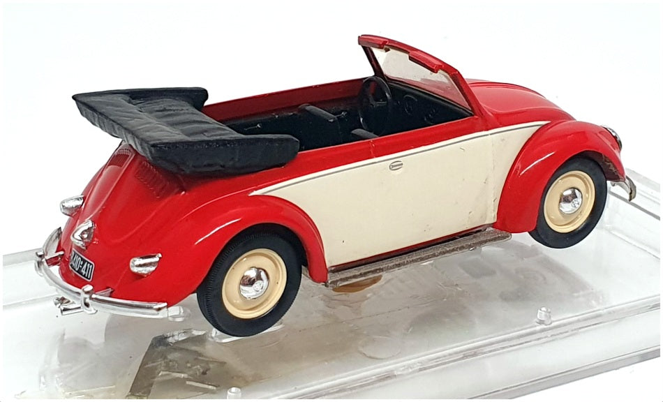 Vitesse 1/43 Scale 410 - 1949 Volkswagen Open Cabriolet - Red/White