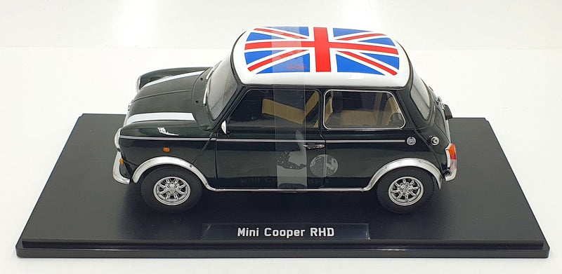 KK Scale 1/12 Scale KKDC120056R Mini Cooper RHD Dark Met Green/White Union Jack