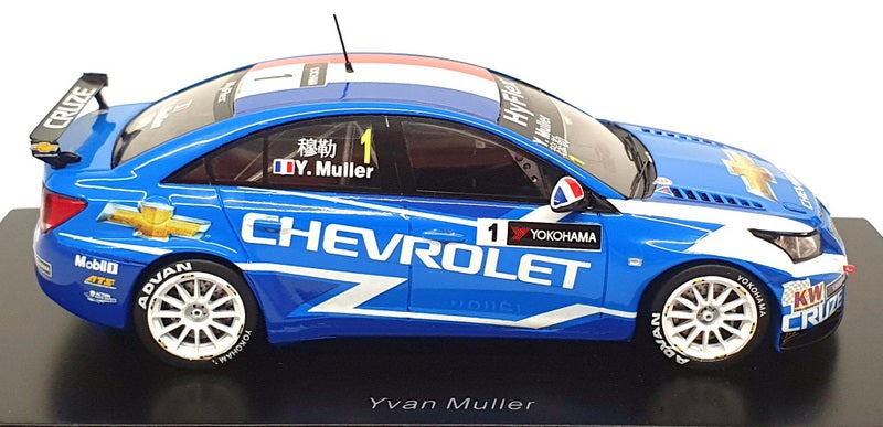 Spark 1/43 Scale S2494 - Chevrolet Cruze 1.6T First #1 Race 1 Macau WTCC 2012