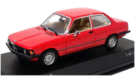 Minichamps 1/43 Scale 430 025404 - 1975 BMW 3 Series - Red