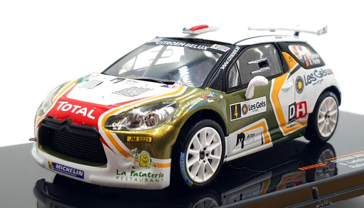 Ixo 1/43 Scale RAM653 - Citroen DS3 R5 #4 Rally du Condroz-Huy 2016