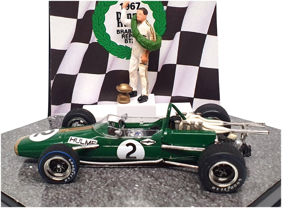 Quartzo F1 World Champions 1/43 Scale QWC99009 -  Brabham Repco BT24 Hulme 1967