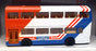 Corgi Appx 14cm Long 91842 - Metrobus (Strathtay Coaches) Orange/White/Blue