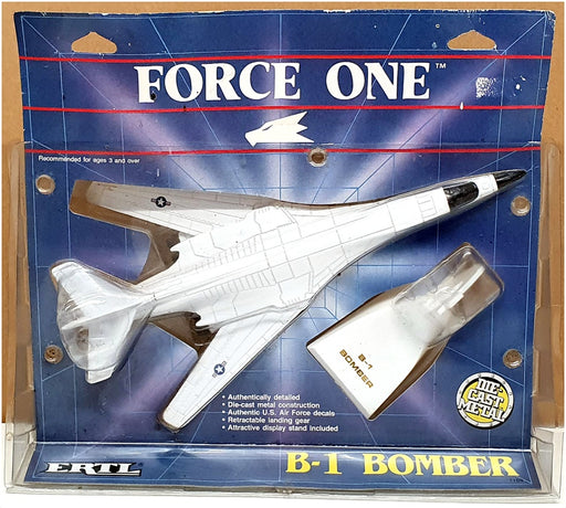 Ertl Appx 26cm Long Diecast 1169 - B1 Bomber Aircraft USAF - White