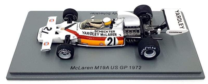 Spark 1/43 Scale S5735 - McLaren M19A US GP F1 1972 #21