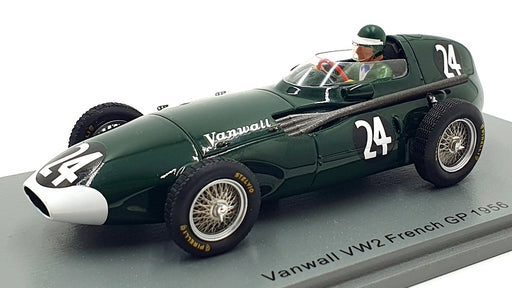 Spark 1/43 Scale S7204 - Vanwall VW2 French GP F1 1956 #24