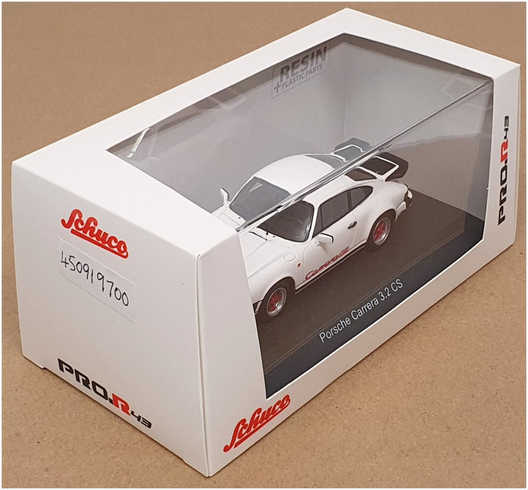 Schuco 1/43 Scale Resin 450919700 - Porsche Carrera 3.2 CS - White