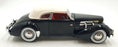 Signature 1/18 Scale Diecast 101124N - 1937 Cord Supercharged - Black