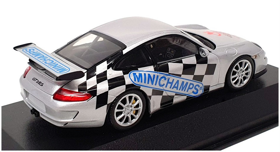 Minichamps 1/43 Scale NBG07 - Porsche 911 GT3 RS Nurnberg Toy Fair 2007 Silver