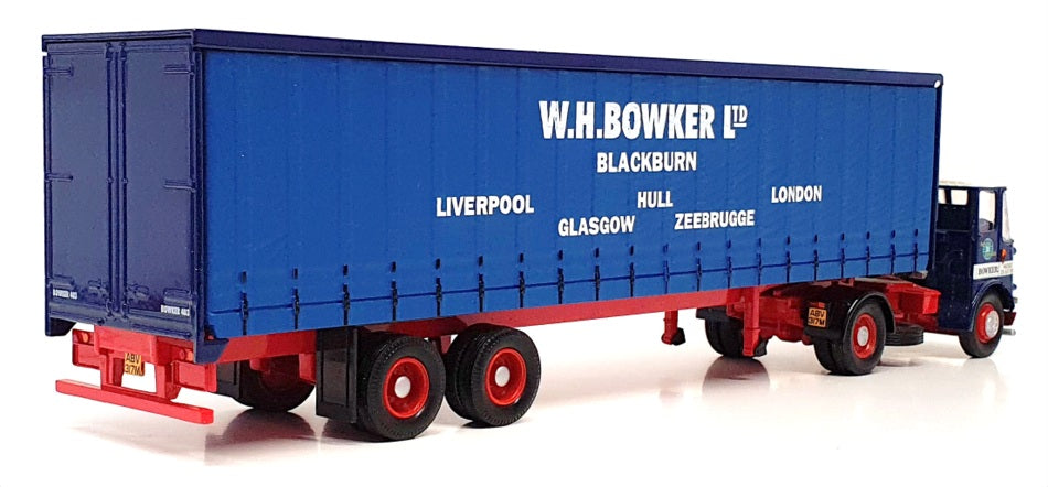 Corgi 1/50 Scale CC12510 - Atkinson Borderer Tautliner Truck W.H. Bowker - Blue