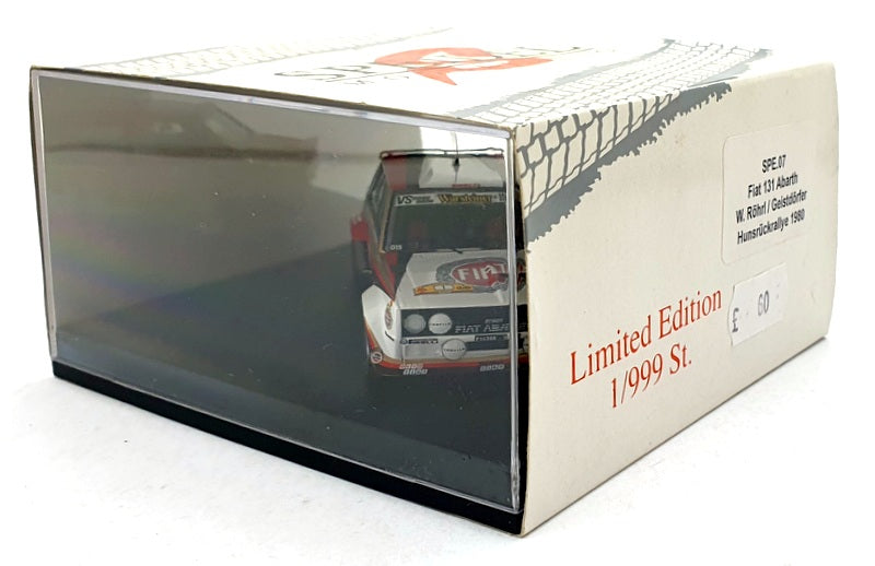 Speidel 1/43 Scale SPE.07 - Fiat 131 Abarth #1 Hunsruckrallye 1980