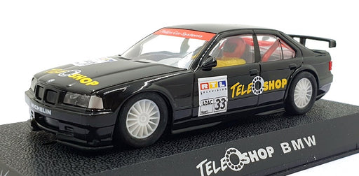 Scalextric 1/32 Scale Slot Car C2091 - BMW Teleshop #33 - Black