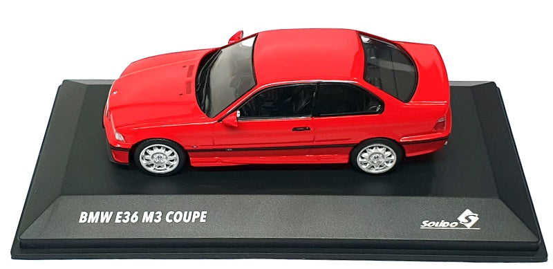 Solido 1/43 Scale Diecast S4315201 - BMW E36 M3 Coupe - Red