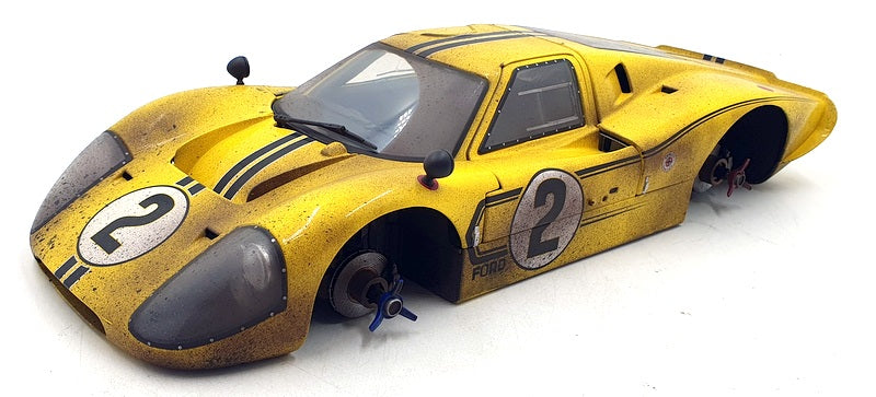 GMP 1/12 Scale Diecast 12074 - Ford GT 40 Mark IV 1967 - Yellow #2 Race Version