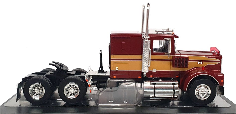 Ixo 1/43 Scale TR157.22 - 1980 Marmon CHDT Truck - Maroon/Gold