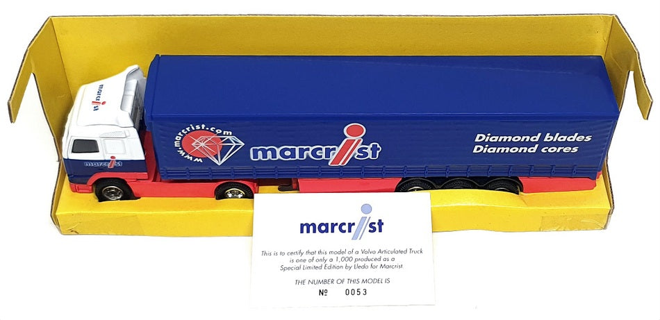 Corgi 25cm Long Diecast CP86727 - Volvo Curtainside Truck (Marcrist)