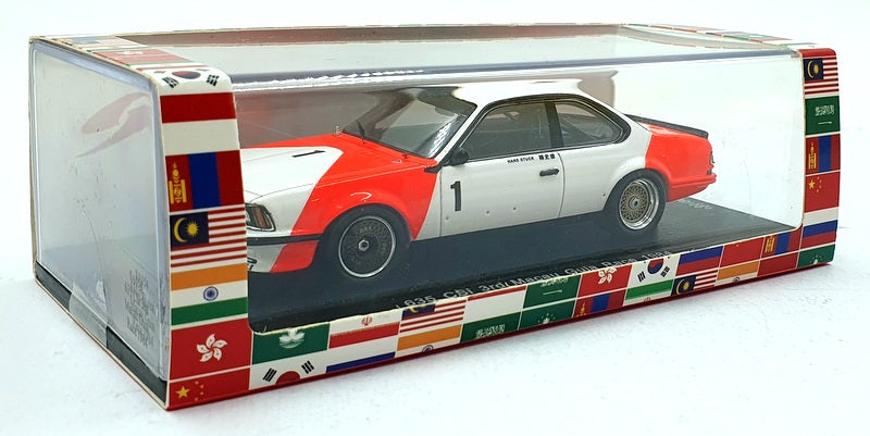 Spark Model 1/43 Scale SA054 BMW 635 CSi #1 3rd Macau Guia Race 1984