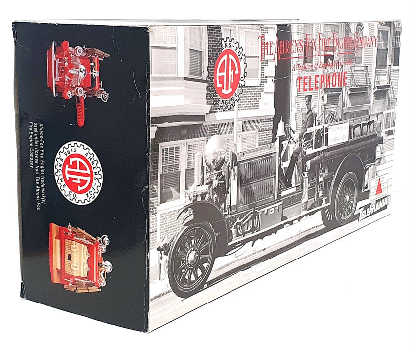 Ahrens Fox Fire Engine Company 02352 - 1930s Fire Engine Truck Telephone - Red