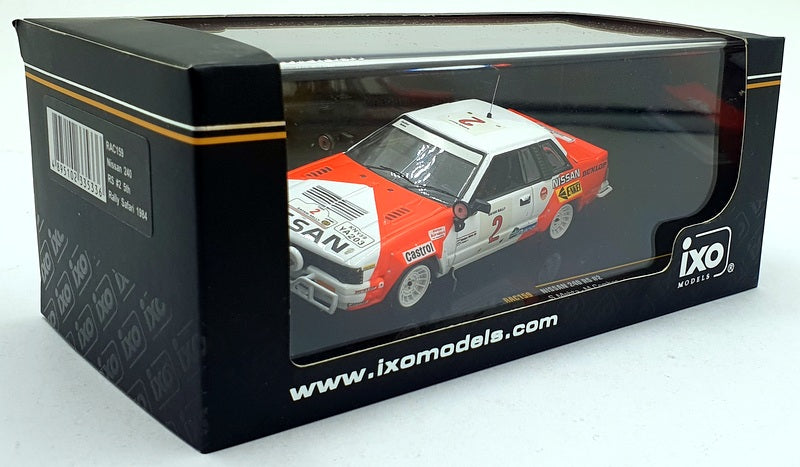 Ixo 1/43 Scale Diecast RAC159 - Nissan 240 RS #2 5th Rally Safari 1984