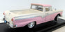 Lucky Diecast 1/18 Scale 92208 - 1957 Ford Ranchero - Pink White