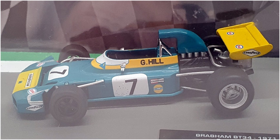 Altaya 1/43 Scale AT19723 - F1 Brabham BT34 1971 - Graham Hill