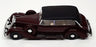 Rio 1/43 Scale 22 - 1938 Mercedes Benz 8 cil 7700 Grande - Maroon/Black