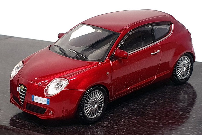 Mondo Motors 1/43 Scale MAG BL47 - Alfa Romeo 2 Piece Set - Met Red